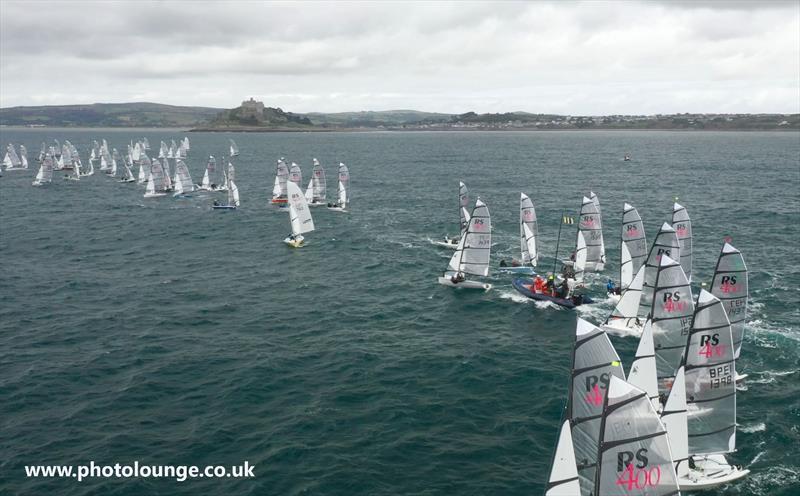 Noble Marine Rooster RS400 National Championships 2023 photo copyright Lee Whitehead / Photolounge taken at Mount's Bay Sailing Club, England and featuring the RS400 class