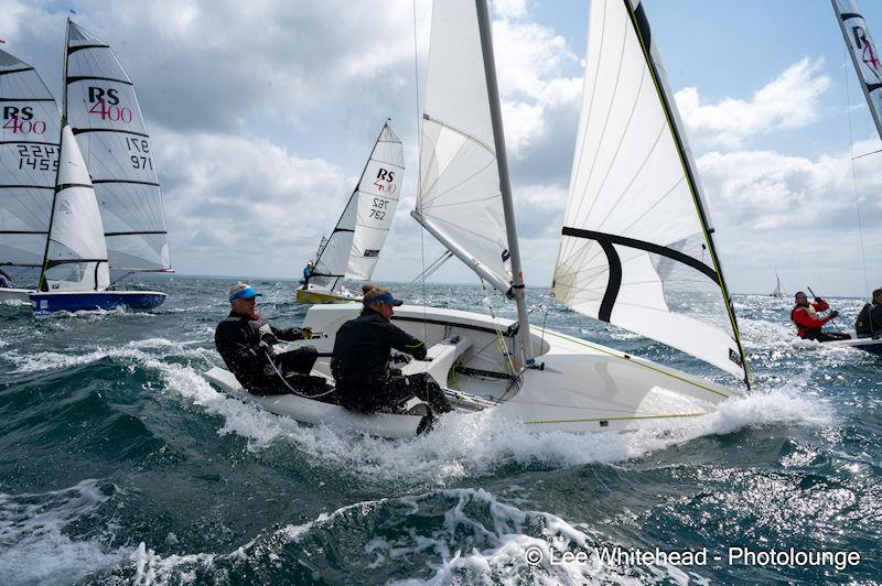 Noble Marine Rooster RS400 National Championships 2023 day 5 photo copyright Lee Whitehead / Photolounge taken at Mount's Bay Sailing Club, England and featuring the RS400 class