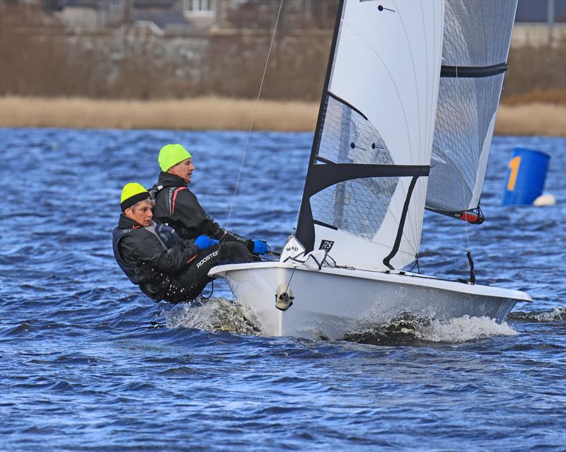 Bala Massacre 2024 photo copyright John Hunter taken at Bala Sailing Club and featuring the RS400 class