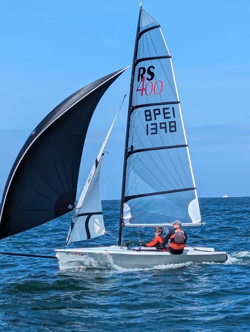 RS400 Northern Championship at Tynemouth photo copyright Ian Davis & Colin Edgar taken at Tynemouth Sailing Club and featuring the RS400 class