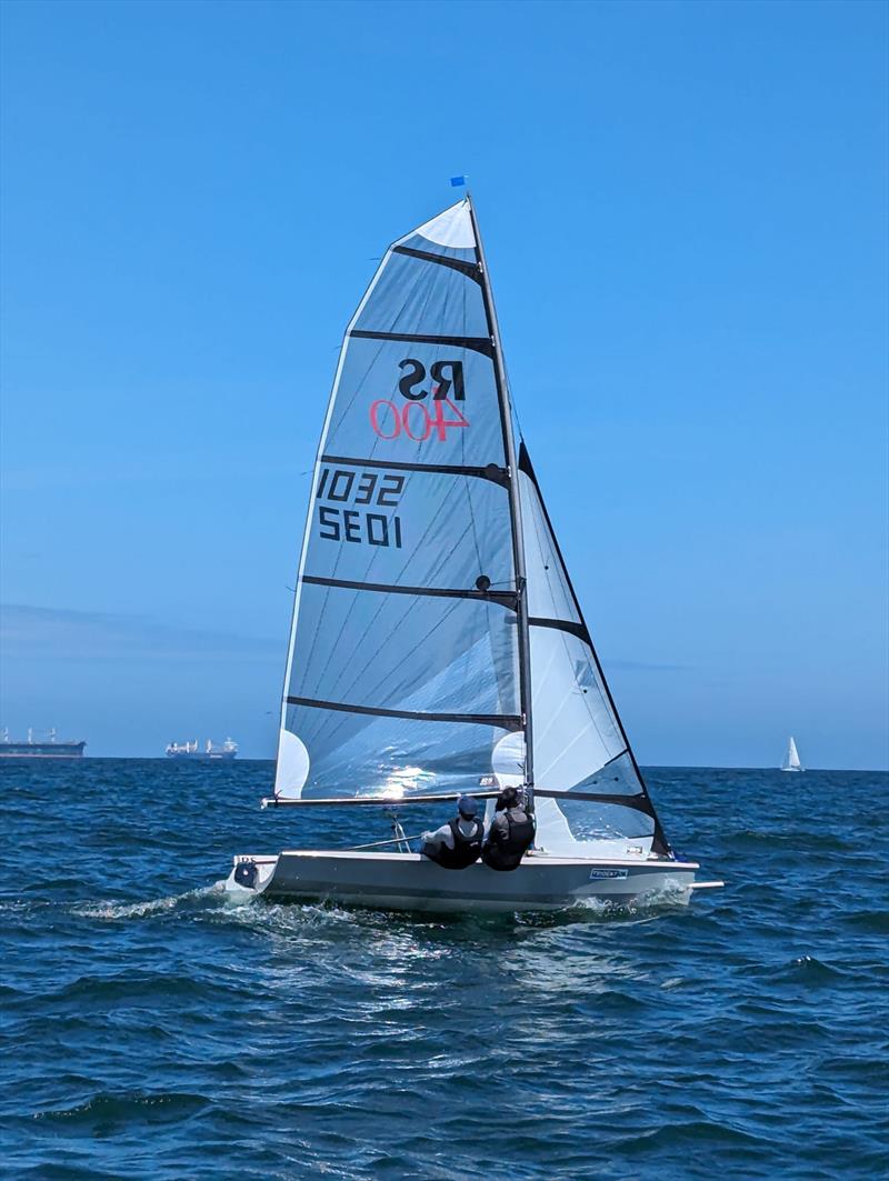 RS400 Northern Championship at Tynemouth photo copyright Ian Davis & Colin Edgar taken at Tynemouth Sailing Club and featuring the RS400 class