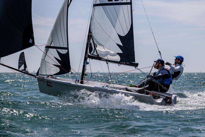 Edd Whitehead photo copyright Phil Jackson / Digital Sailing taken at  and featuring the RS400 class