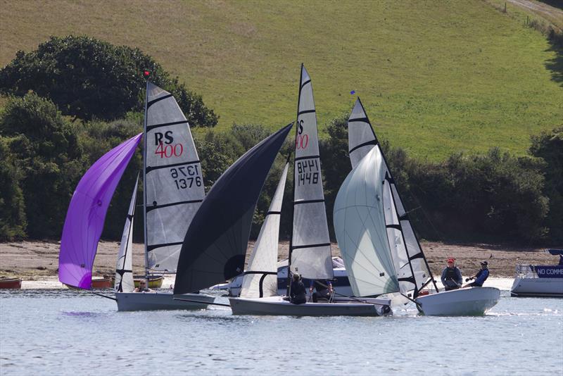 Salcombe Yacht Club Regatta 2025 photo copyright Lucy Burn taken at Salcombe Yacht Club and featuring the RS400 class