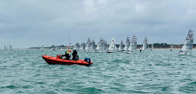 RS400 Southern Championship at Warsash photo copyright David Swift taken at Warsash Sailing Club and featuring the RS400 class