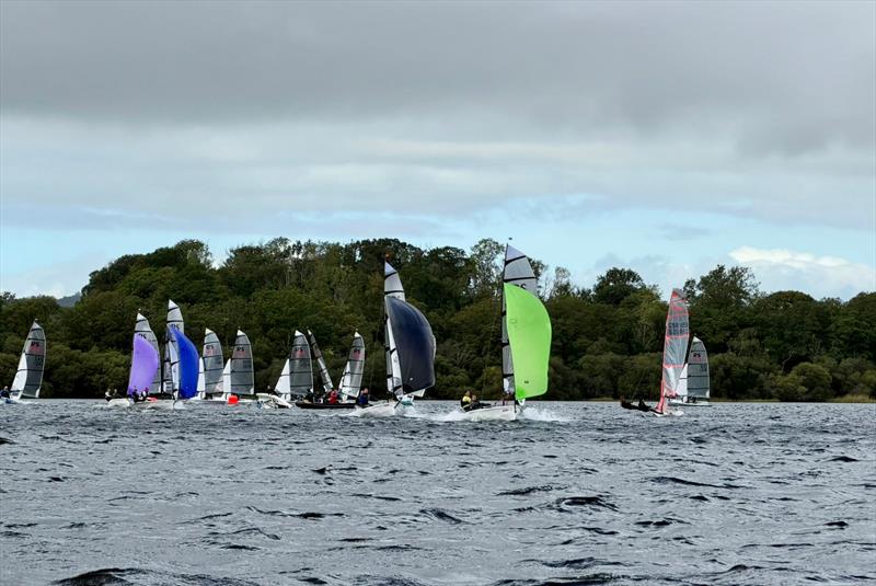 RS400 fleet at the Trident-UK Great North Asymmetric Challenge - photo © Arthur Dembinski