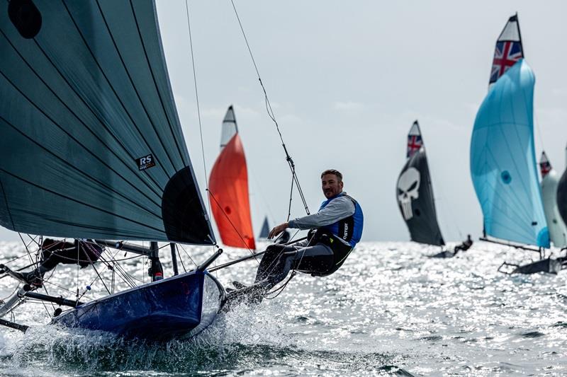 Matt Carter on RS700 Noble Marine National Championship Day 4 photo copyright Phil Jackson / Digital Sailing taken at Hayling Island Sailing Club and featuring the RS700 class