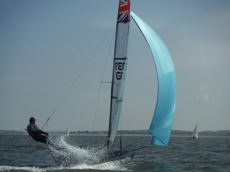 Winner Robbie Bell - RS700 SnetFest 3 Rooster National Tour 2025 photo copyright Andy Bayliss taken at Snettisham Beach Sailing Club and featuring the RS700 class