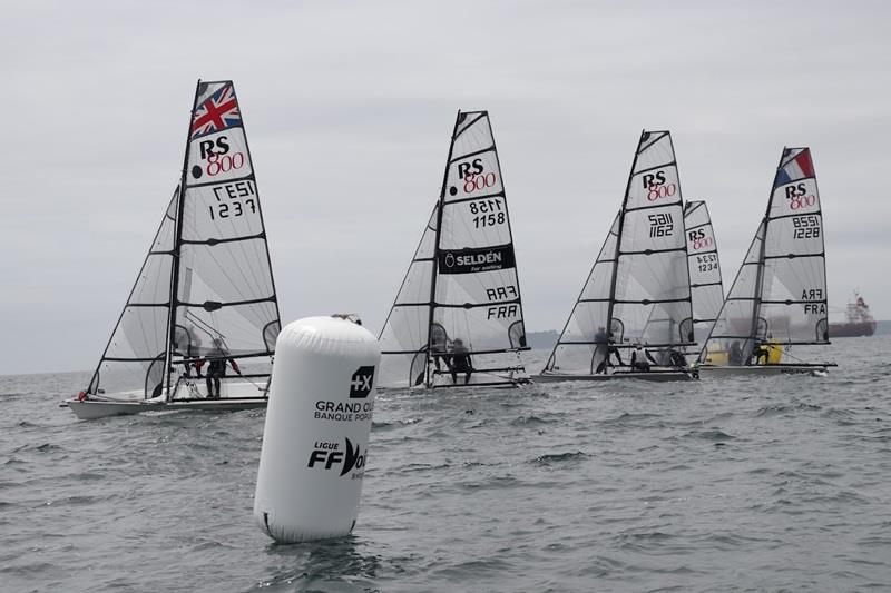 RS800 Europeans in Larmor Plage, France  photo copyright Christophe Francois taken at Société Nautique de Larmor-Plage and featuring the RS800 class