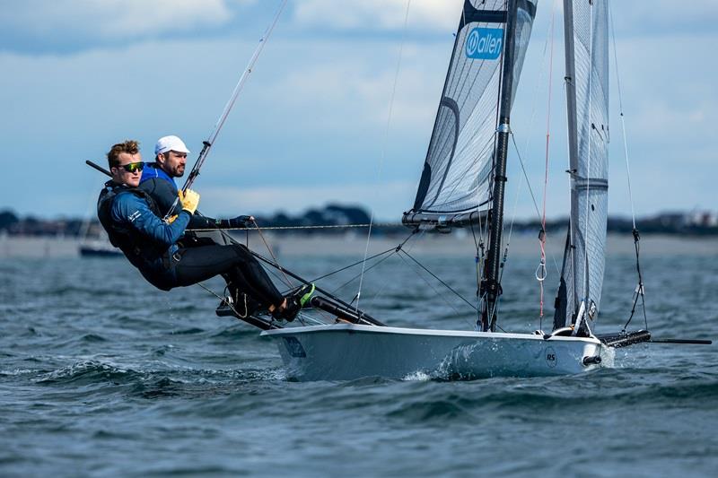 Tom Morris and Tommy Darling - 2024 Noble Marine RS800 National Championship, day 1 - photo © Digital Sailing