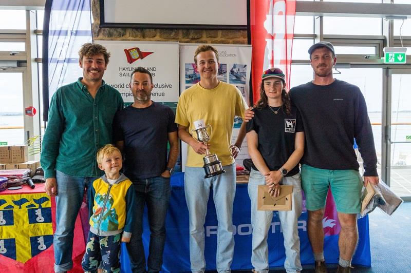 Podium in the RS800 Noble Marine National Championship photo copyright Phil Jackson / Digital Sailing taken at Hayling Island Sailing Club and featuring the RS800 class