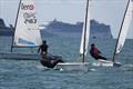 Noah Carden, second overall - Kari-Tek-sponsored RS Aero UK SW Area Championships © Miles Carden / Falmouth Harbour