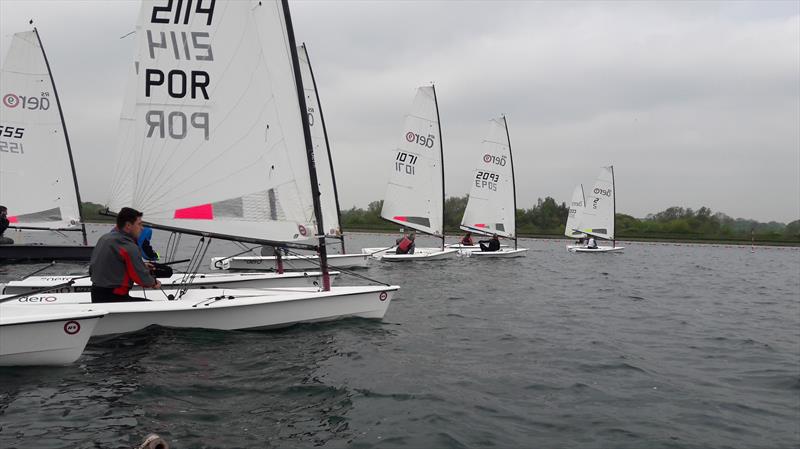 RS Aeros at Reading photo copyright Newton Anthony taken at Reading Sailing Club and featuring the  class