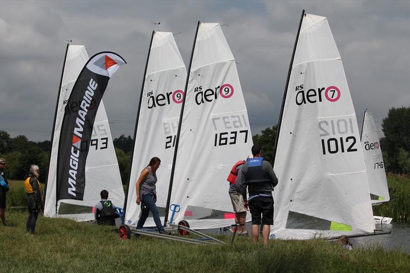 RS Aero river racing in Wiltshire photo copyright Bradford On Avon SC taken at Bradford On Avon Sailing Club and featuring the  class