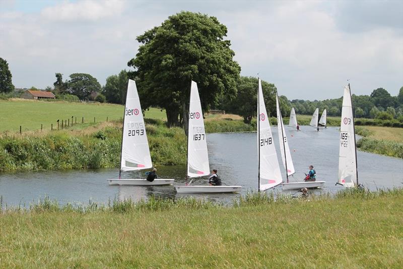 RS Aero river racing in Wiltshire photo copyright Bradford On Avon SC taken at Bradford On Avon Sailing Club and featuring the  class