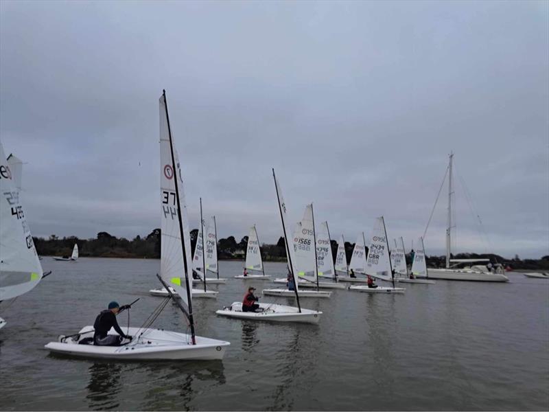 Lymington Town SC Festive RS Aero Stadium Racing in Hampshire, UK - photo © Sue Markham