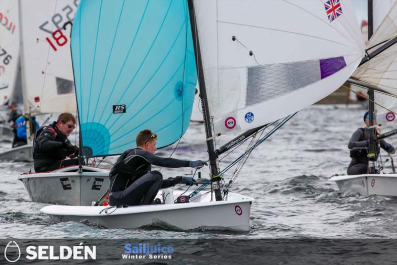 Sam Blaker in his RS Aero 6 during the Oxford Blue photo copyright Tim Olin / www.olinphoto.co.uk taken at Oxford Sailing Club and featuring the RS Aero 6 class