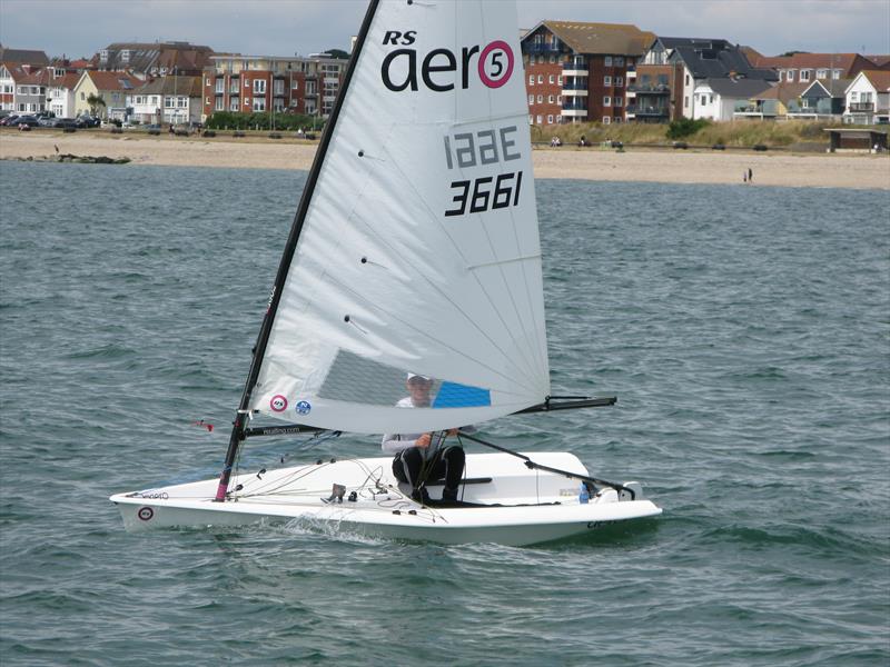 RS Aero UK Southern & UK Youth Champs at Lee-on-the-Solent photo copyright Mike Foster taken at Lee-on-the-Solent Sailing Club and featuring the RS Aero 5 class