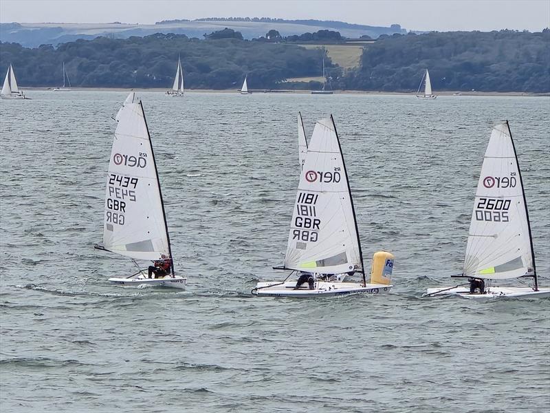 RS Aero UK Southern & UK Youth Champs at Lee-on-the-Solent photo copyright Mark Robinson taken at Lee-on-the-Solent Sailing Club and featuring the RS Aero 7 class