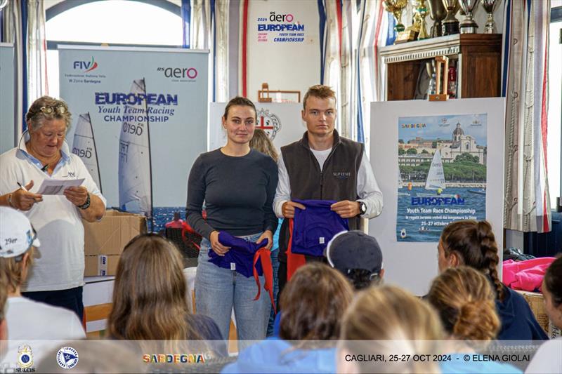 European Team Race Youth RS Aero Championships in Cagliari - Day 1 - photo © Elena Giolai