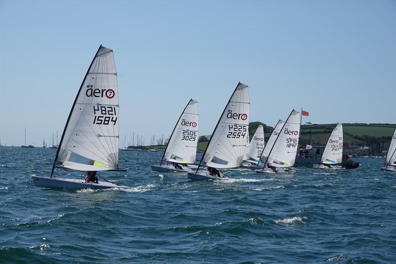 Kari-Tek-sponsored RS Aero UK SW Area Championships photo copyright Miles Carden / Falmouth Harbour taken at Restronguet Sailing Club and featuring the RS Aero 7 class