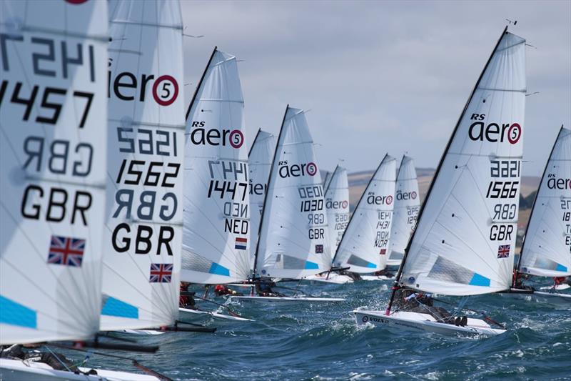 RS Aero 5 fleet - photo © RS Aero Class