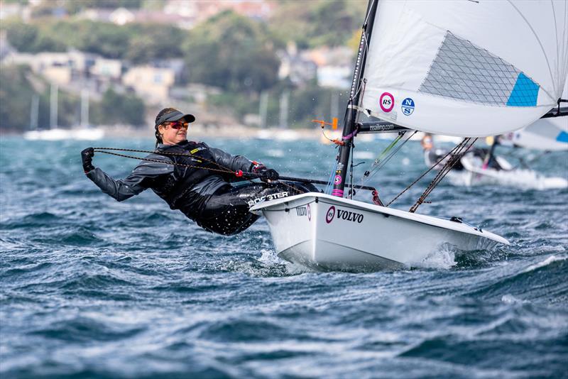 First Female Aero 5, Abby Hire - RS Aero UK National Championship & International Open at the WPNSA - photo © Phil Jackson / Digital Sailing