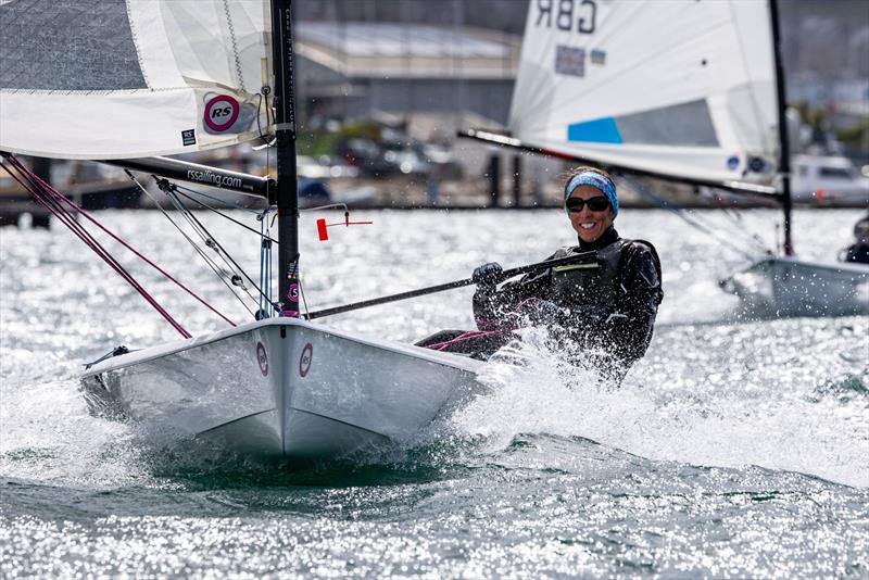 First Female Master Aero 5, Rachael Jenkins - RS Aero UK National Championship & International Open at the WPNSA - photo © Phil Jackson / Digital Sailing