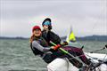 Phoebe Greenhalgh and Megan Gowers, third overall - RS Feva Grand Prix 6 and EuroCup 4 at Parkstone © Oli King Photography