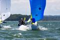 Thomas & Daniel Whitehead, second overall - RS Feva Grand Prix 6 and EuroCup 4 at Parkstone © Oli King Photography