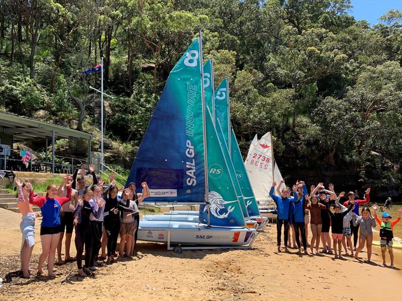 HKSC Feva during the Australia Sail Grand Prix presented by KPMG - photo © SailGP