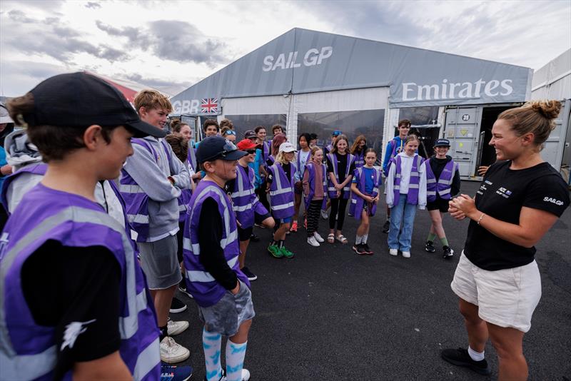  Inspire RS Sailing program - ITM New Zealand Sail Grand Prix in Christchurch - photo © Felix Diemer/SailGP