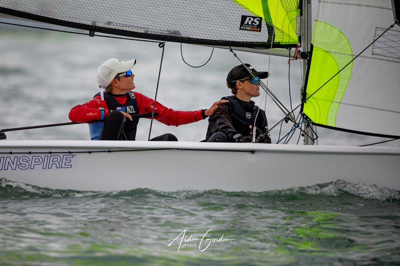 RS Fevas were part of the SailGP Inspire Regatta at SailGP Christchurch - March 19, 2023 - photo © Justin Mitchell