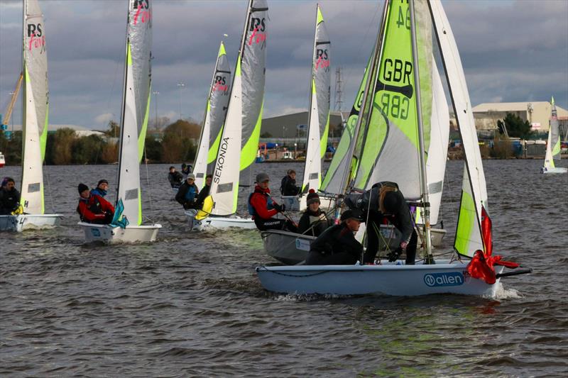 RS Feva GP2 at Cardiff Bay - photo © Richard Mills