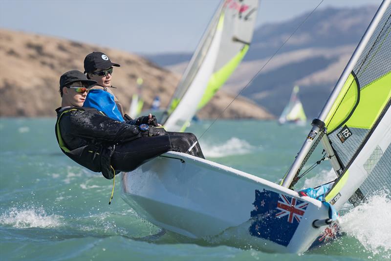 RS Fevas racing in the SailGP Inspire program - Lyttelton - March 22, 2024 - photo © Justin Mitchell