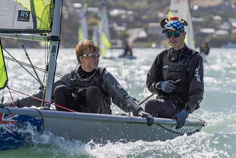 RS Fevas racing in the SailGP Inspire program - Lyttelton - March 22, 2024 - photo © Justin Mitchell