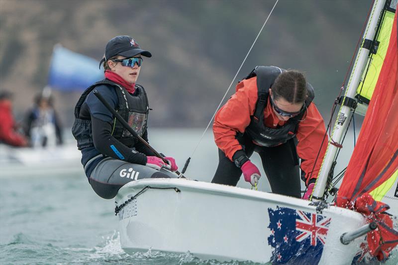 RS Fevas racing in the SailGP Inspire program - Lyttelton - March 23, 2024 - photo © Justin Mitchell