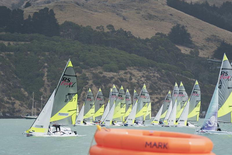 RS Fevas racing in the SailGP Inspire program - Lyttelton - March 23, 2024 - photo © Justin Mitchell