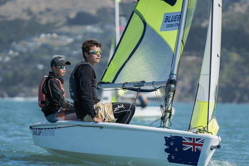 RS Fevas racing in the SailGP Inspire program - Lyttelton - March 23, 2024 - photo © Justin Mitchell