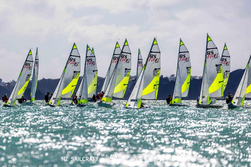 New Zealand RS Feva Nationals - Day 2 - April 14, 2024 -0 Maraetai Sailing Club - photo © Suellen Hurling