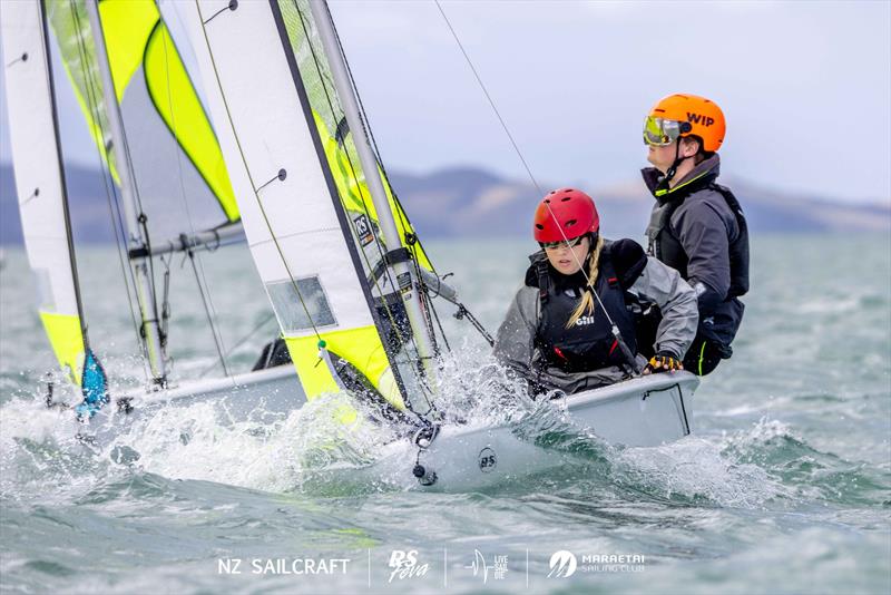 New Zealand RS Feva Nationals - Day 2 - April 14, 2024 -0 Maraetai Sailing Club - photo © Suellen Hurling