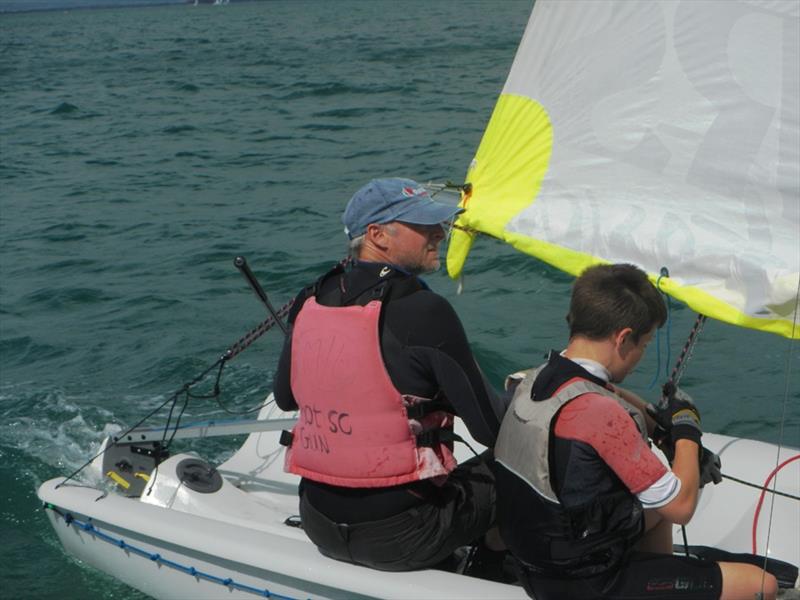 Bembridge Sailing Club Dinghy Regatta 2024 photo copyright Mike Samuelson taken at Bembridge Sailing Club and featuring the RS Feva class