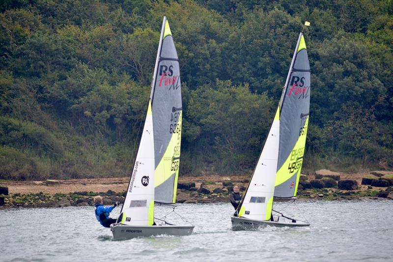 2024 IW Youth and Junior Championship Series at Gurnard photo copyright Jenny Preston taken at Gurnard Sailing Club and featuring the RS Feva class