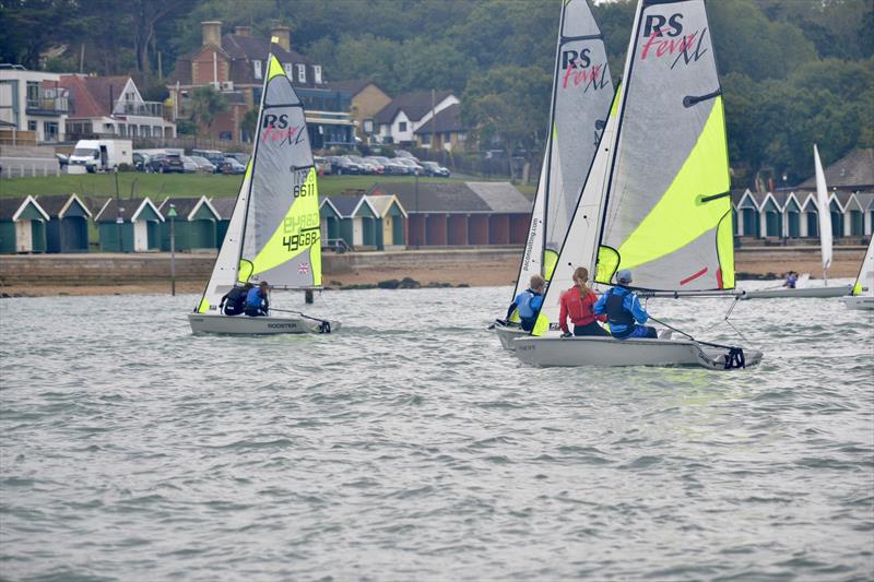 2024 IW Youth and Junior Championship Series at Gurnard photo copyright Jenny Preston taken at Gurnard Sailing Club and featuring the RS Feva class