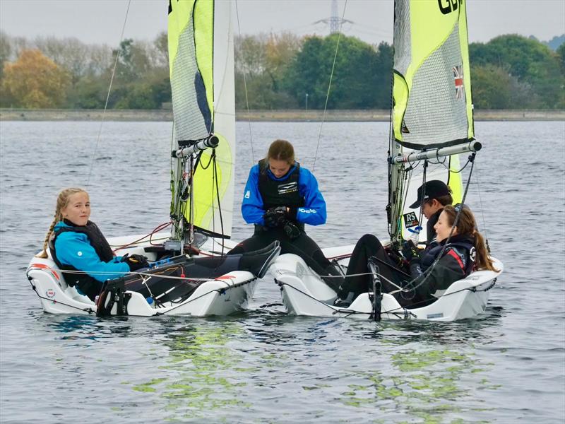 RS Feva Class National Open Training - Coached Regatta at Oxford - photo © Phil Rydin-Orwin