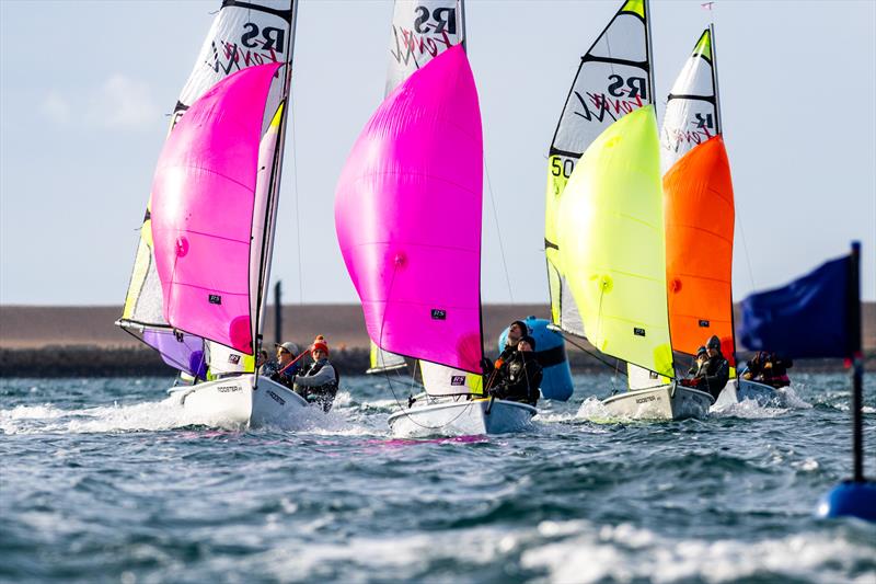 RS Feva GP3 and Winter Championships at Weymouth - photo © Oli King Photography