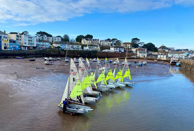 SWYSA Youth Winter Training at Paignton photo copyright Peter Solly taken at Paignton Sailing Club and featuring the RS Feva class