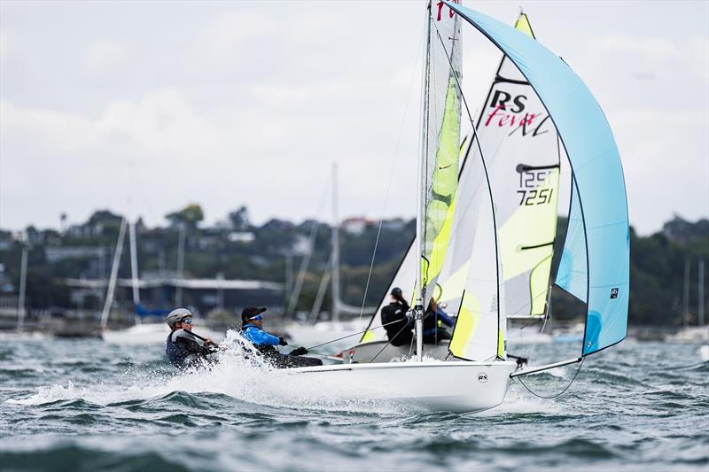 Day 1 - SailGP Inspire- RS Feva - Royal Akarana YC - Jan 17, 2025 - photo © Justin Mitchell