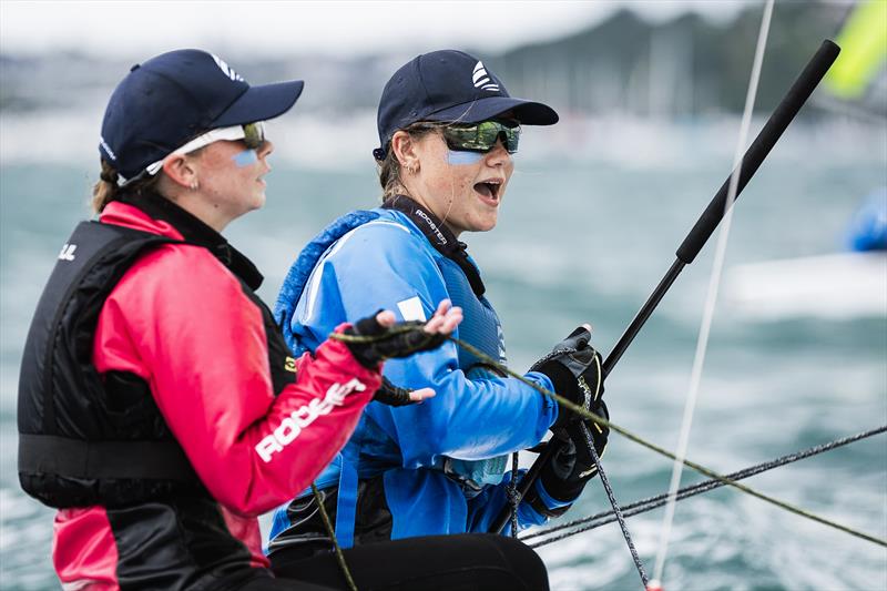 Day 1 - SailGP Inspire- RS Feva - Royal Akarana YC - Jan 17, 2025 - photo © Justin Mitchell