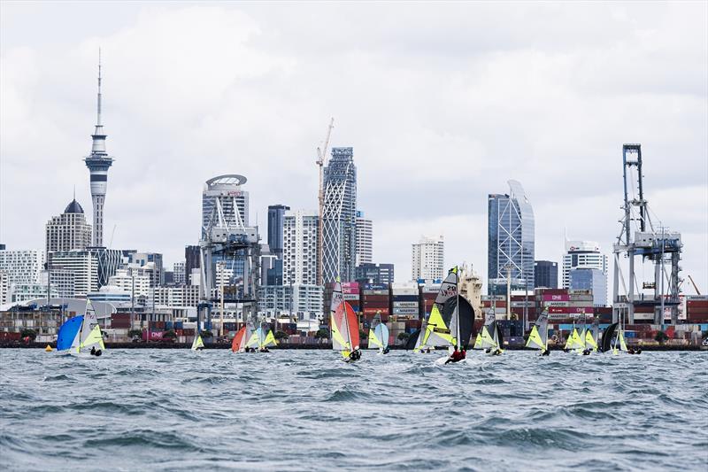 Day 1 - SailGP Inspire- RS Feva - Royal Akarana YC - Jan 17, 2025 - photo © Justin Mitchell