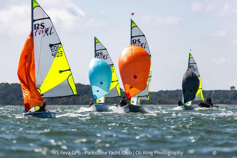 RS Feva Grand Prix 6 and EuroCup 4 at Parkstone photo copyright Oli King Photography taken at Parkstone Yacht Club and featuring the RS Feva class